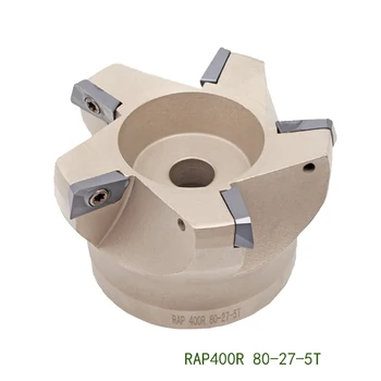 

RAP300R 50 22 4T RAP300R 63 RAP400R 75 Degree Face Mill Head CNC Milling Cutter milling shell face mill