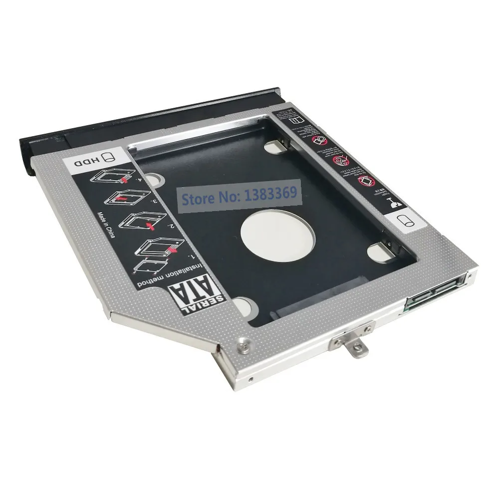 SATA 2nd жесткий диск SSD HDD модуль Caddy адаптер для acer Aspire E5-573 E5-573G E5-574 E5-574G с рамкой и кронштейн