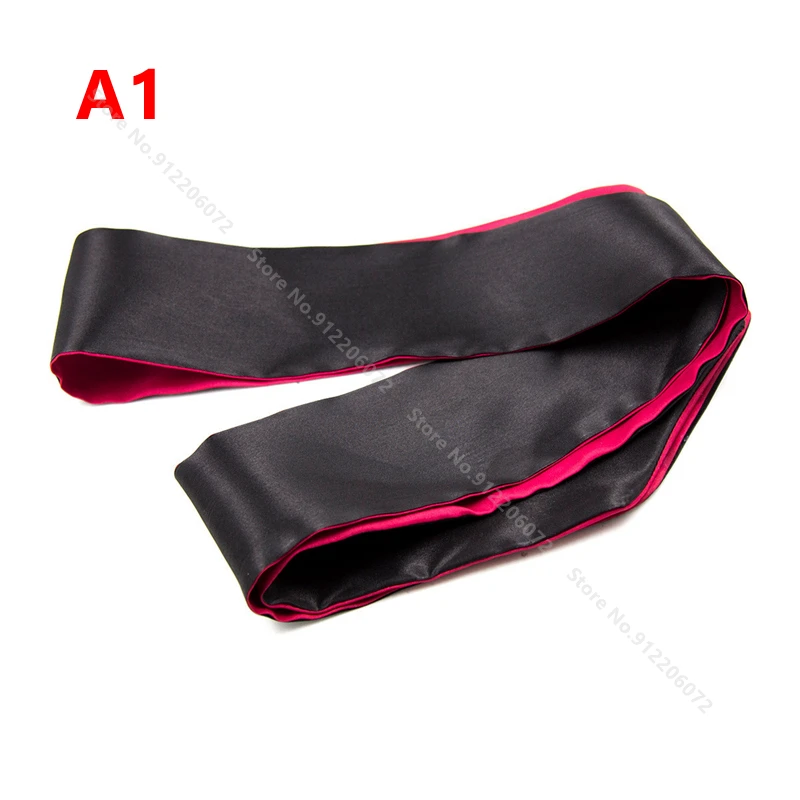 Seiden-augenmaske Aus Satin Für Bdsm Bondage Und Rollenspiele_voghion.com