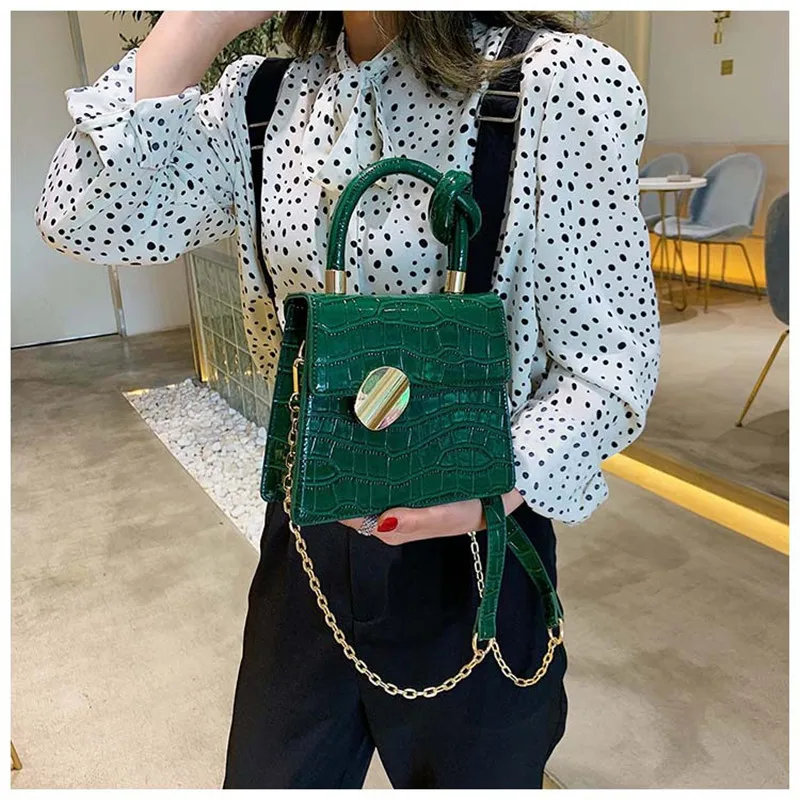 

Quality Stone Pattern Leather Crossbody Bags For Women Designer Small Handbag Chain Shoulder Messenger Bag Mini Purses Hand Bag#