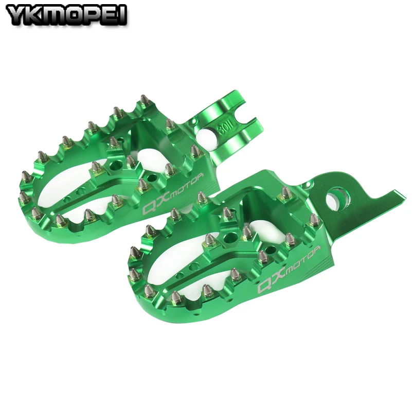 ЧПУ Заготовка MX подножки педали для kx250f 2006-2016 kx450f 2007-2016 klx450r 2008-2013 2007 2009 2010 2012 2014 |