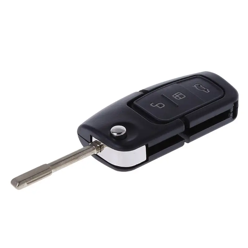

3Buttons Remote Car key FO21 Blade For Ford Mondeo Focus Fiesta Transponder Chip 4D60 433Mhz Original Key