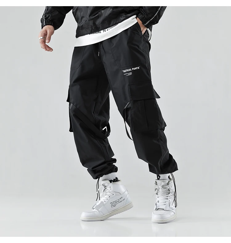 Панталоны карго hombre панк брюки свободные erkek kargo pantolon kpop хип хоп ulzzang брюки мужские harajuku modis уличная одежда брюки