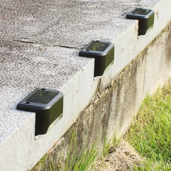 

Solar Deck Lights Solar Step Lights Outdoor Waterproof Led Solar Fence Lamp For Patio Stairs Garden Pathway Step Yard Decoration