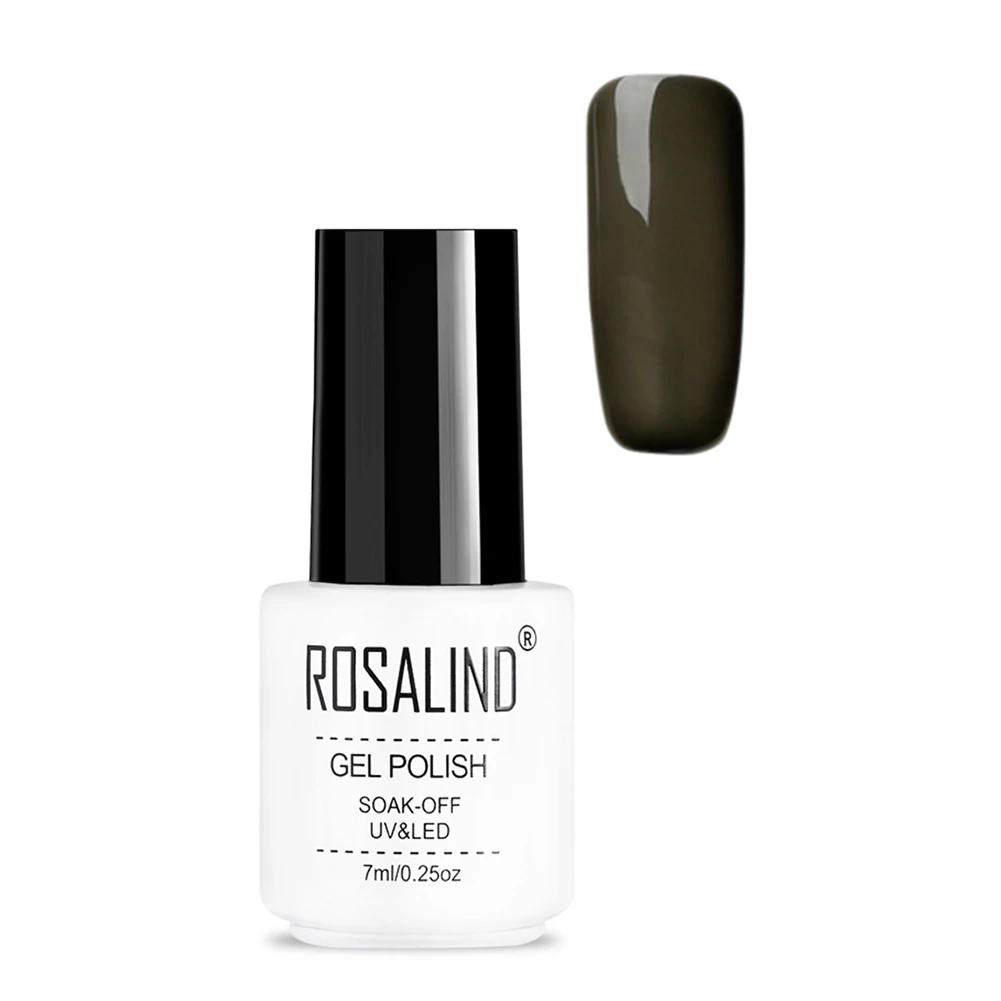 Solid Fashion Long Lasting Lacquer Grey Color Series Nail Art Eco-friendly Semi Permanent DIY UV Gel Shiny Varnish Nail Polish