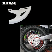 OTOM protecteur de couvercle de protection de disque de frein arrière pour Honda CRF 250R CRF250RX CRF250X CRF450L CRF450R CRF450RWE CRF450RX CRF450X