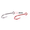 50pcs fishing Crank hook Barbed fishhook fishing tackle Big Eye Sharp High Carbon Steel fish hook single hooks Carp Accessories ► Photo 3/6