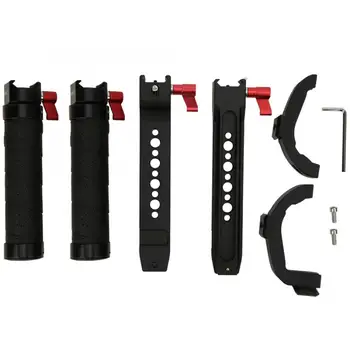 

Ulanzi DH13 Multifunction Aluminium Alloy Stabilizer Sling Dual Handle Grip for Ronin S/SC Stabilizer