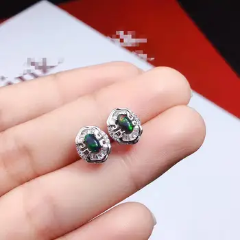 

Opal Natural And Real Opal Earring 925 sterling silver Fine jewelry OpalEarring