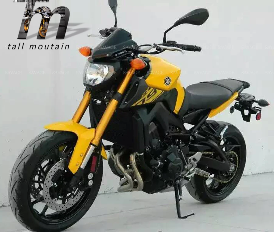 Ветровые стекла Pare-brise для YAMAHA MT09 FZ09- 14 15 16 MT FZ 09 ветровые дефлекторы ветровое стекло MT-09 FZ-09
