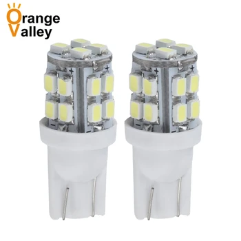 

100pcs Wholesale T10 W5W 194 168 20 SMD LED 1206 Auto Leds Lights 3020 Wedge Turn Signal Clearance Reading Lamps DC 12v