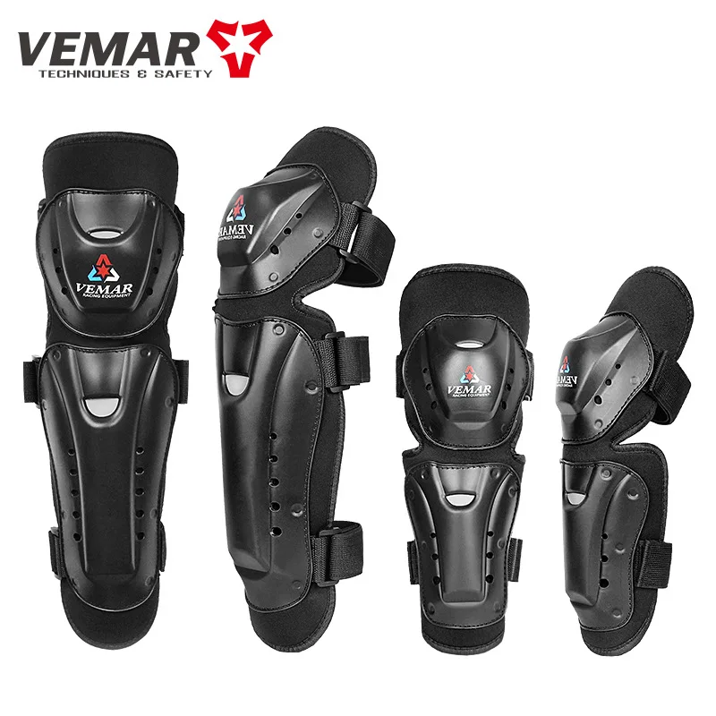 Vemar 4Pcs Ginocchiera Per Moto Ginocchiera E Gomitiere Protector Motocross Racing Off Road Mx Mtb Equipaggiamento Protettivo