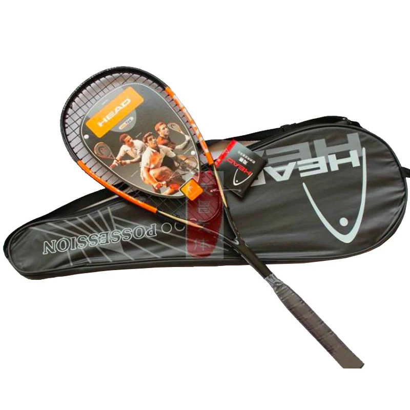 Best Price HEAD Squash Racket Light Carbon Material With Squash Rackets Bag Speed Ball Rackets Sports Training Racquets