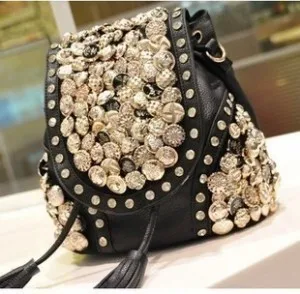 black BXX Sac/ модная осенне-зимняя роскошная женская дизайнерская сумка через плечо, рюкзак на цепочке, школьная сумка ZE711 - Цвет: black