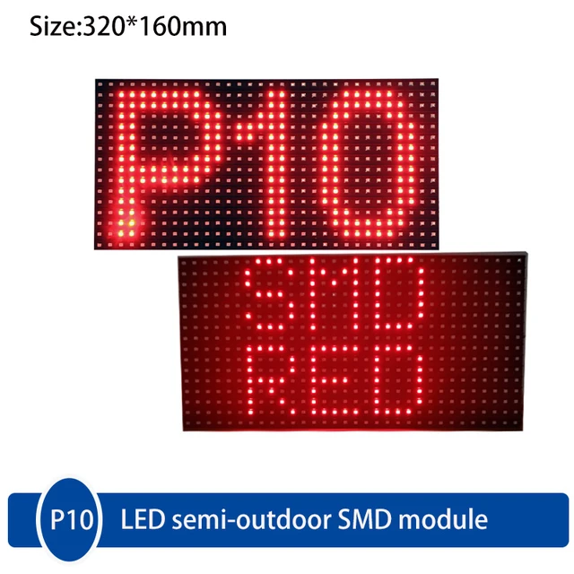 Red Single Color LED Display Board