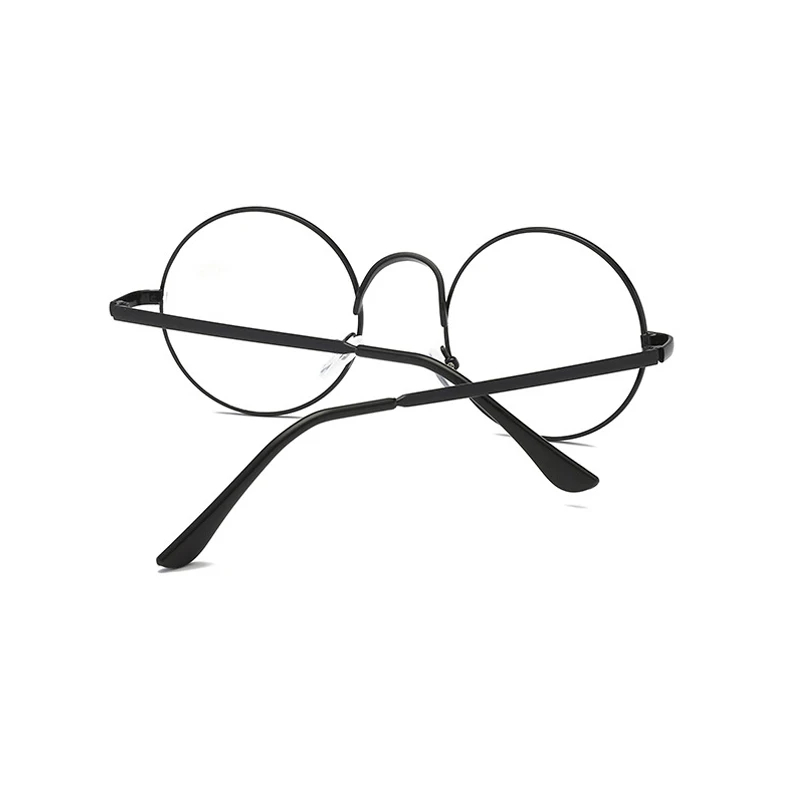 Seemfly Vintage Round Metal Myopia Glasses Women Men Fashion Short-sight Clear Eyeglasses With Degree -1.0-1.5-2.0-2.5-3.0-3.5-4