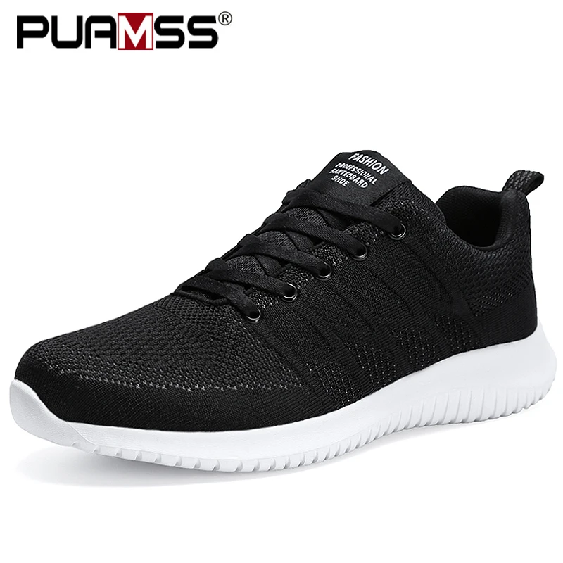 

2020 Spring New Men Shoes Mesh Breathable Stripe Casual Shoes Men Outdoor Fashion Lace-up Walking Sneakers Men Zapatillas Hombre
