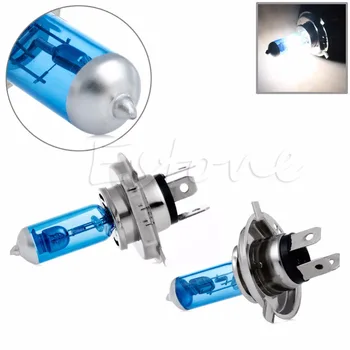 

New Car Auto H4 HID Super White Headlight 12V 100W Halogen Bulb Lamp Light