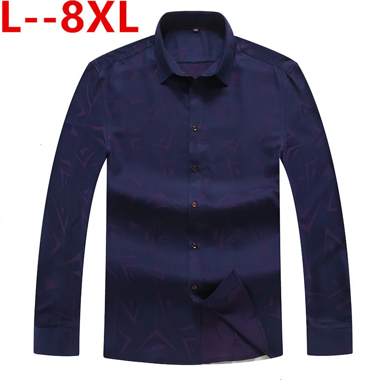 6XL 8XL 5XL 4X new social long sleeve maple leaf designer shirts men slim fit vintage men's shirt man dress jersey clothing