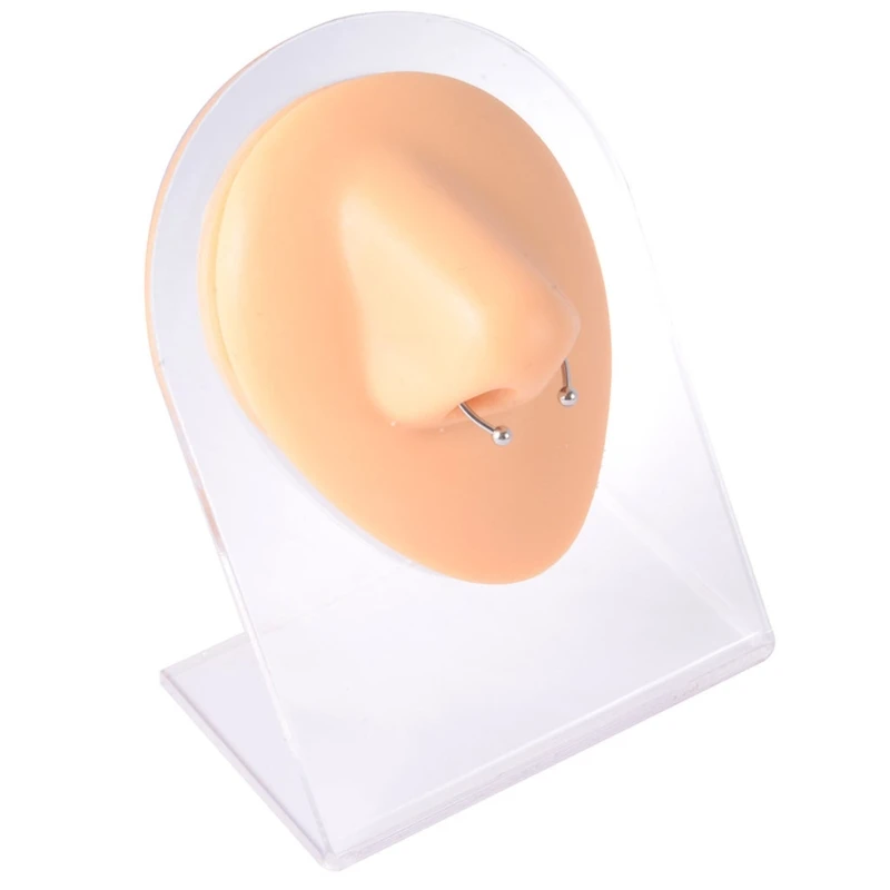 2 Pieces Stainless Steel Magnetic Earring for Men Women Clip On Non Pierced Cool Face Nose Ring Hoop Decorations Set 2021 New