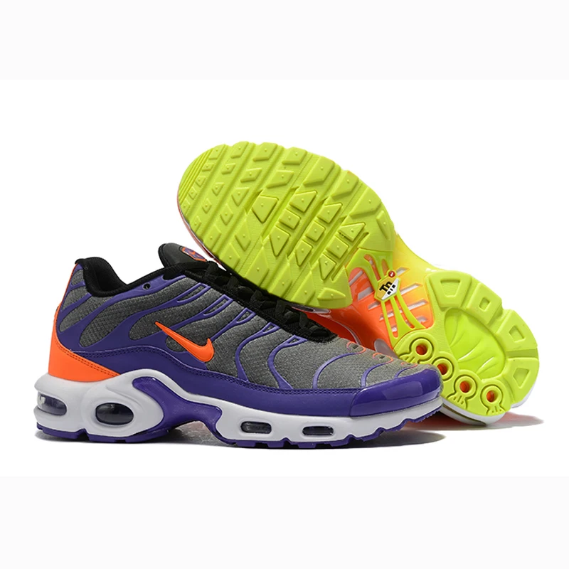 Nike Air Max TN Plus color Flip мужские кроссовки ДЛЯ БЕГА МОДНЫЕ амортизирующие кроссовки для фитнеса Нескользящая Дизайнерская обувь CI5924