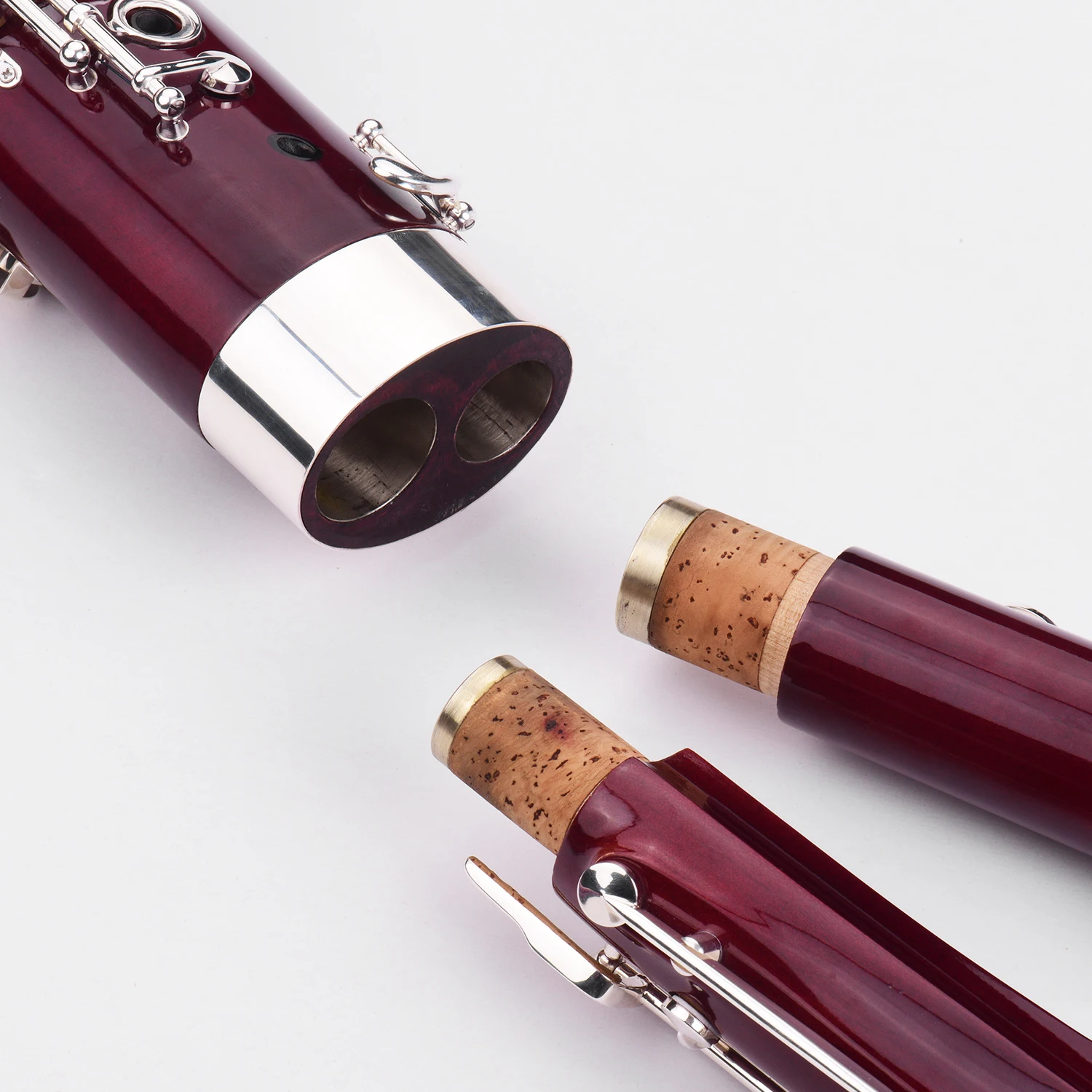 Muslady Профессиональный Bassoon C Ключ клен корпус купро никель посеребренные ключи духовой инструмент с тростниковыми перчатками