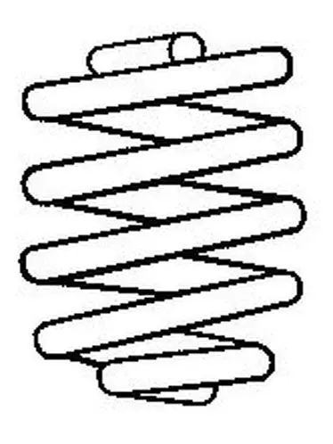 Пружина передняя SACHS 997156