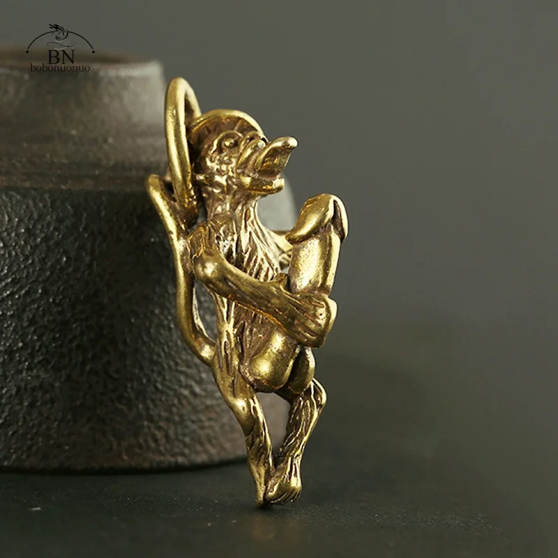 Brass Rings Pendant Big Genitalia Penis Key Chain Naughty Monkey Gift &ndash; Buy The Best Products In The Online Store