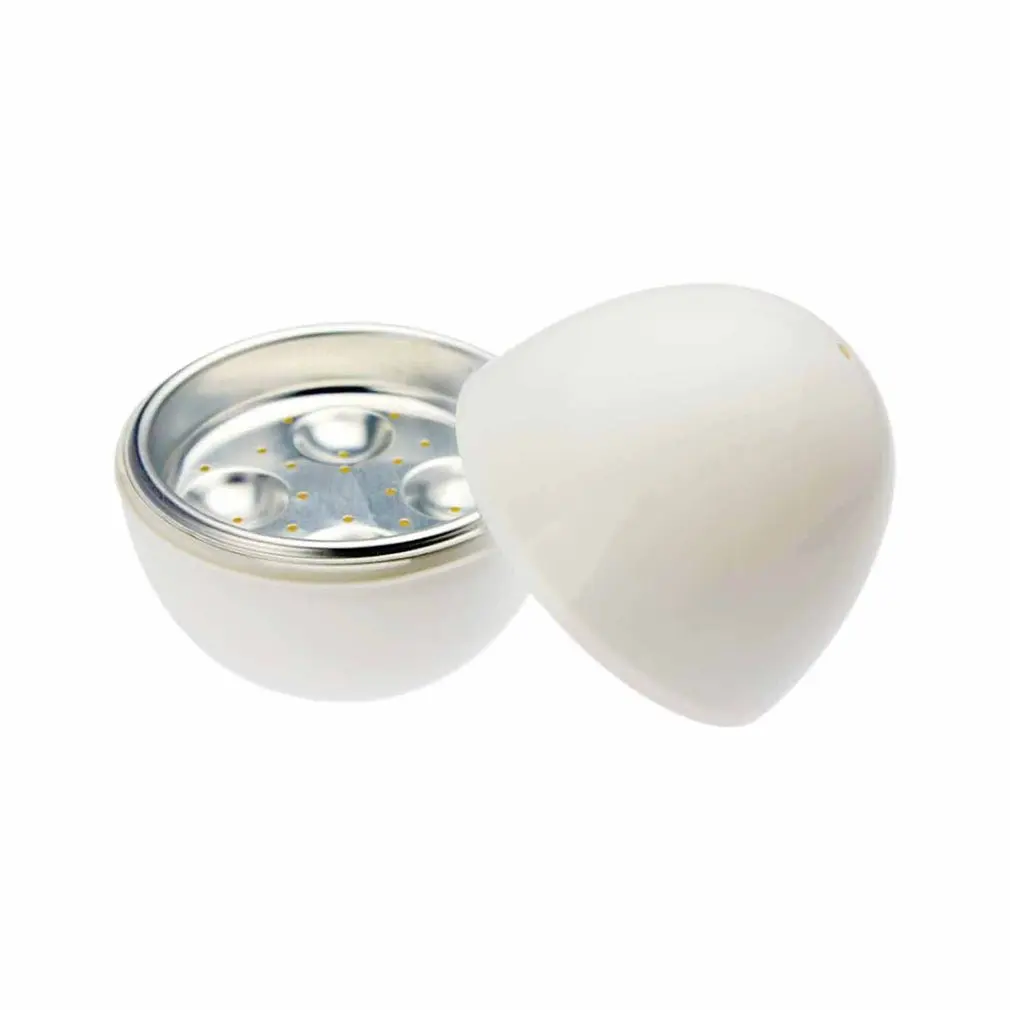 Креативная СВЧ плита в форме яиц портативная 4 яичная котельная техника для