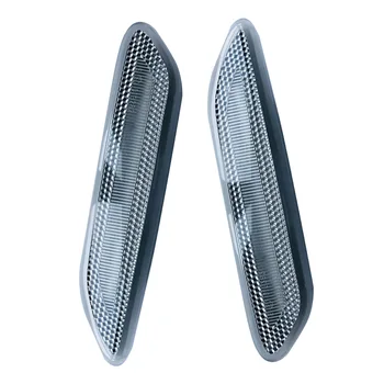 

1 Pair Turn Signal Lights Side Marker Lamp Clear Lens Replacement Parts