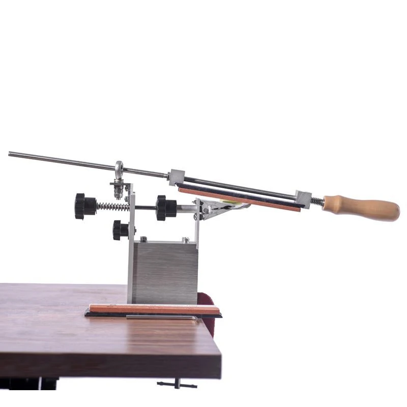 

Knife Sharpener Professional Kitchen Sharpening System Tools Fix-angle With 3 Stones Whetstone