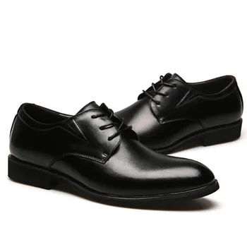 

Spring 2019 new men's casual business leather shoes head layer coafide formal men's shoes leather single shoes breathable shoes