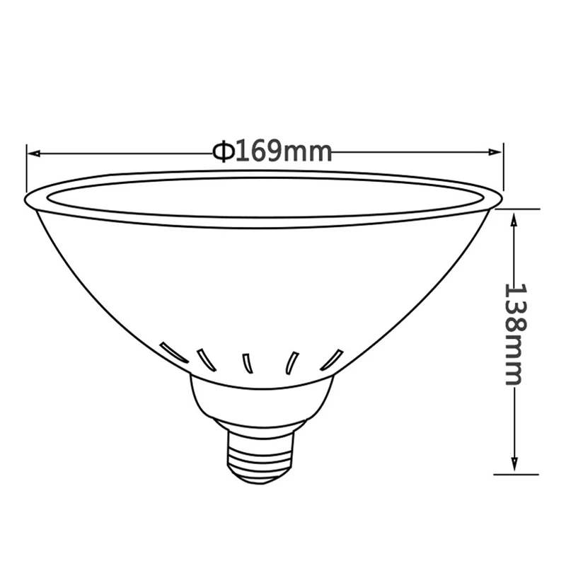 Projetor de piscina de led, 25w, 35w,