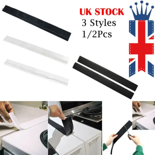 US 1/2Pcs Silicone Kitchen Stove Counter Gap Cover Oven Guard Spill Seal Filler | Дом и сад