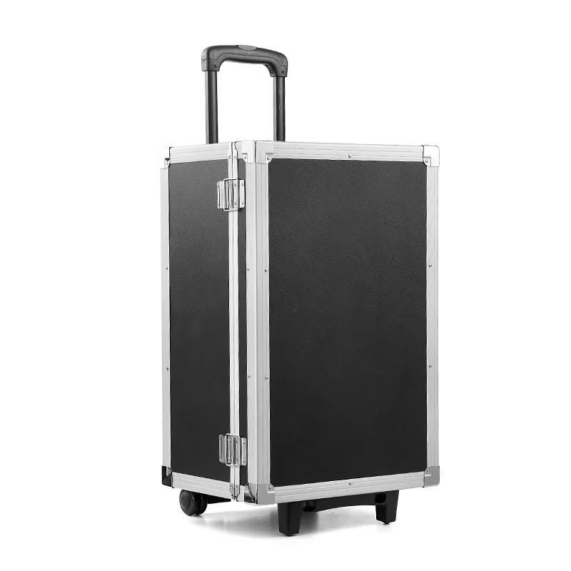 

Customizable Quality Development Training Box with Wheels Aluminum Alloy Trolley Case Precision Instrument Container Direct Sell