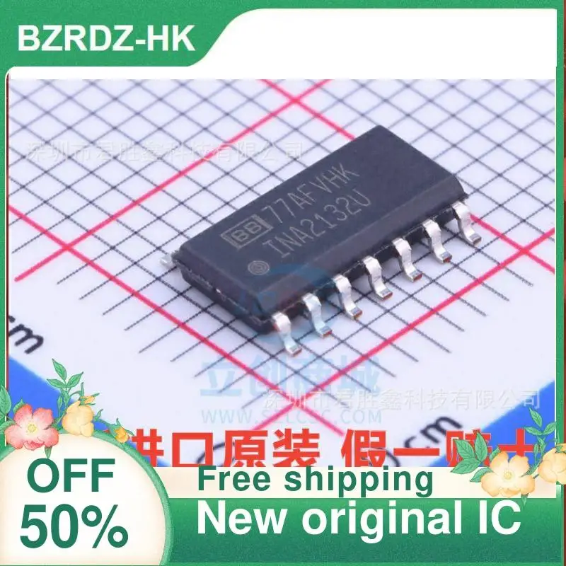 

2PCS INA2132U SOP14 New original IC