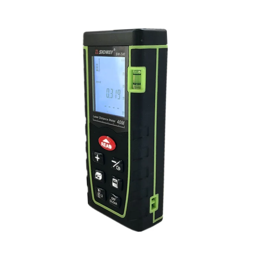 SNDWAY Digital Laser Distance Meter 40m Laser Rangefinder SW-T40 Measure tool with factory box SNDWAY Digital Laser Distance Meter 40m Laser Rangefinder SW-T40 Measure tool with factory box