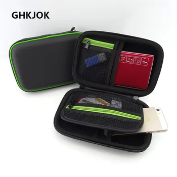 

Hard Shell Carrying Storage Travel Case for Powerbank External Hard Drive HDD Electronics Accessories Protect Bag Organizer Box