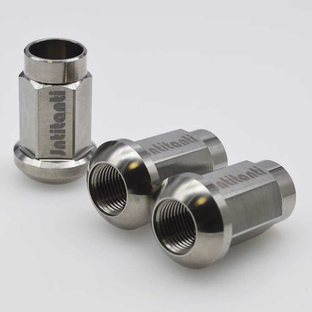 титановые колесные гайки. гайки колесные м12 1. шестигранная гайка;m10;rh / hexagon nut m10;rh. 5. вт14 сплав структура.