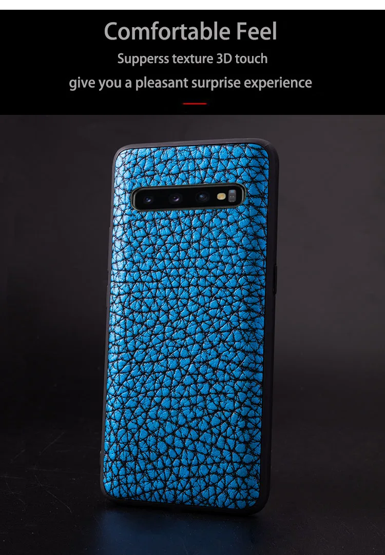 Кожаный Текстурированный чехол для телефона samsung galaxy S10 чехол для телефона на заказ из натуральной кожи чехол для мобильного телефона samsung a50