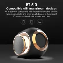 Светодиодный мини портативный Bluetooth MP3 динамик TF USB музыкальный звук сабвуфер Bluetooth беспроводной динамик s портативный динамик