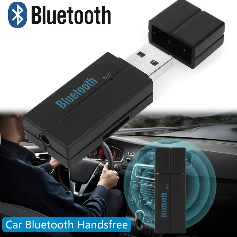 USB Bluetooth музыкальный приемник Универсальный USB Bluetooth приемник разъем AUX Handsfree BT550 3,5 мм практичный