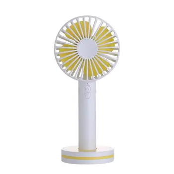 

USB Powered Portable Convenient Fashion Desktop Mini Handheld Small Fan With Mirror Outdoor Charging Lanyard Fan