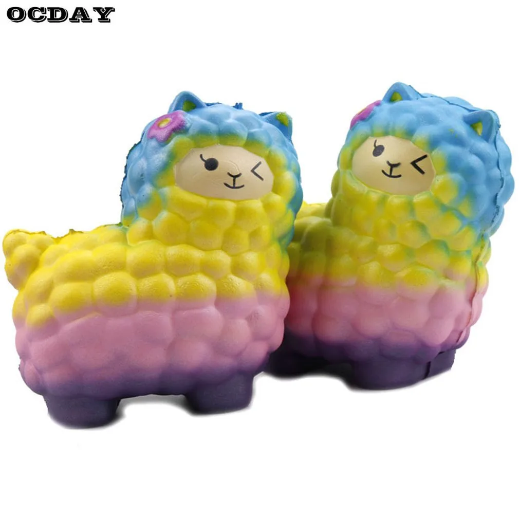 Kawaii милые Squeeze форма овец ароматизированные игрушки практичный анти-strss медленно распрямляющийся мягкий игрушки для снятия стресса игрушки подарок, способный преодолевать Броды для взрослых