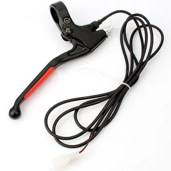 

Cable Wired Scooter Aluminium Right Hand Durable Non Slip Clutch Switch Accessories Lightweight Brake Lever Handle For E Bike