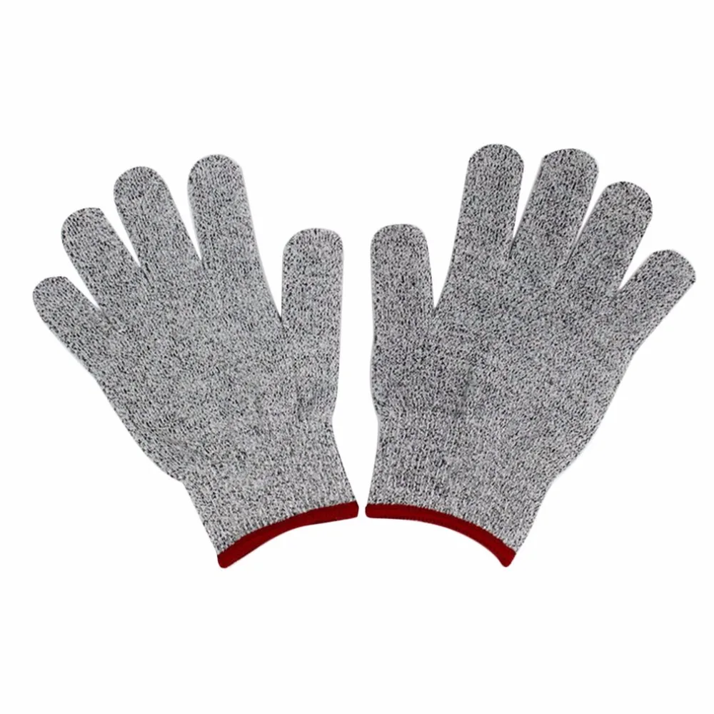 1 пар/уп. прочные защитные перчатки с защитой от порезов, износостойкость, уровень 5 для кухонной резки, анти-Резные Перчатки прямые поставки