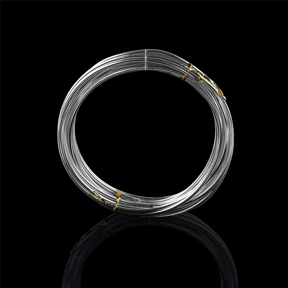 10/20M Silver Aluminum Craft Wire Versatile Bendable Metal Craft Wire For Making Dolls Skeleton DIY Jewelry Crafts 1/1.5/2mm