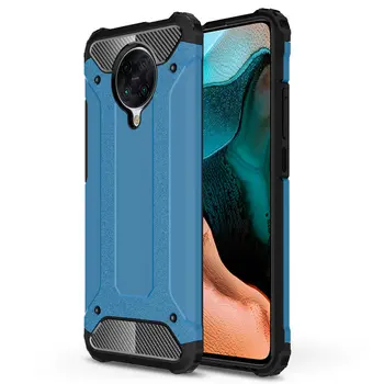 

50pcs/lot 2 in 1 Shockproof Tough Armor Heavy Duty Military Hard Case For Xiaomi Redmi K30 Pro
