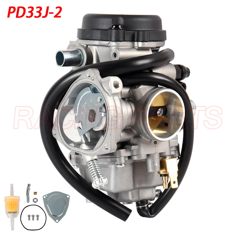 

Motorcycle 33mm PD33J -2 Carburetor Carb For OURLANDER MAX 400 4x4 STD HO XT HO ATV Quad 2004 2005 2006 2007 2008