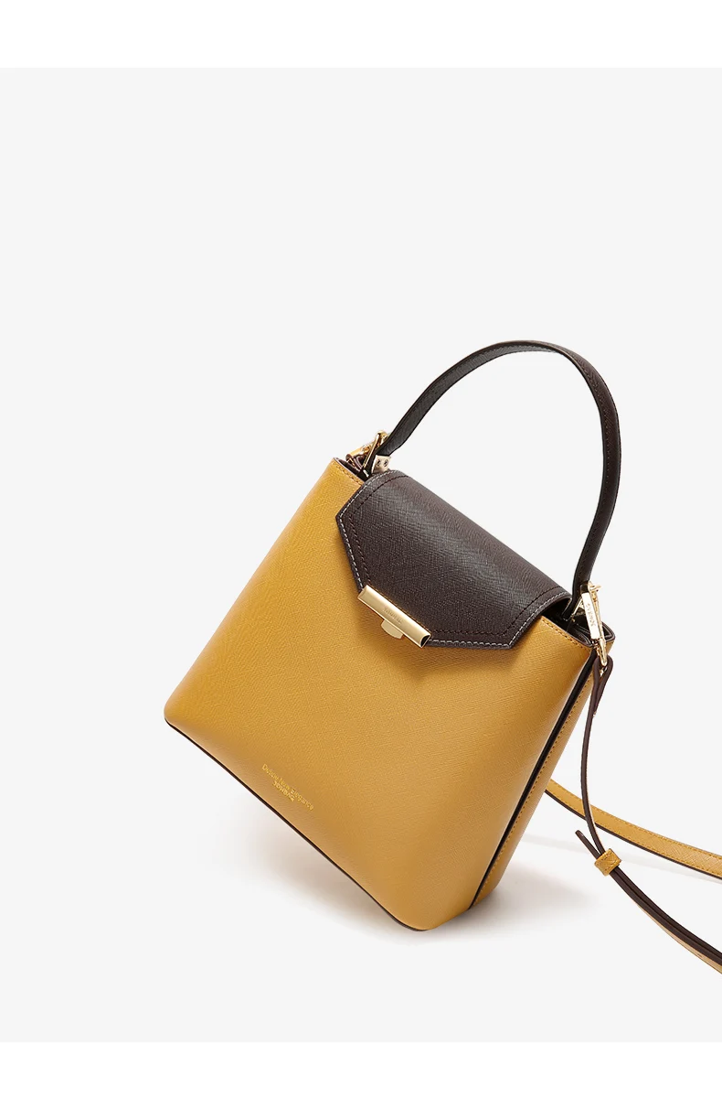 JONBAG, Европейская и американская желтая сумка-мешок, женская маленькая сумка, сумка-мессенджер, новая мода